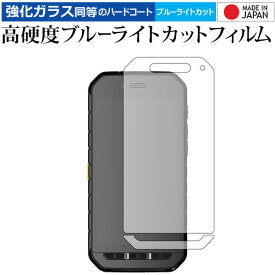 CAT S41 / ONKYO 専用 強化 ガラスフィルム と 同等の 高硬度9H ブルーライトカット クリア光沢 液晶保護フィルム メール便送料無料