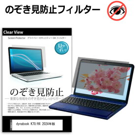 dynabook K70/HX 2024年版 [10.1インチ] 覗き見防止 のぞき見防止 プライバシー 保護 フィルム 左右からの覗き見防止 ブルーライトカット 反射防止 メール便送料無料 jgs bgt 互換品