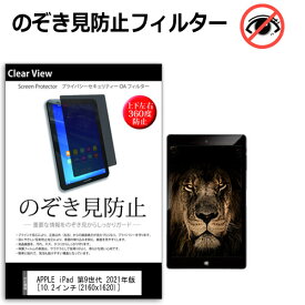 APPLE iPad 第9世代 2021年版 [10.2インチ] 覗き見防止 のぞき見防止 プライバシー 保護 フィルム 上下左右4方向の覗き見防止 ブルーライトカット 反射防止 メール便送料無料