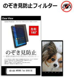 �x�m�� ARROWS Tab Q508/SE [10.1�C���`] �݊��i �`�����h�~ �̂������h�~ �v���C�o�V�[ �ی� �t�B���� ���E2���� 180�x ���˖h�~ �u���[���C�g�J�b�g ���[���֑�������