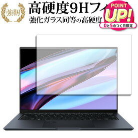 ASUS Zenbook Pro 14 OLED ( UX6404VI / UX6404VV ) 液晶保護 フィルム 強化ガラス と 同等の 高硬度9H メール便送料無料 jgs bgt 互換品