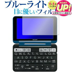シャープ 電子辞書 Brain PW-S2 / PW-H2 / PW-B2 / PW-J2 / PW-A2 / PW-S1 / PW-H1 / PW-B1 / PW-J1 / PW-A1 / PW-ES8300（2021/2022/2023年モデル）専用 ブルーライトカット フィルム 反射防止 指紋防止 液晶フィルム メール便送料無料 jgs bgt 互換品
