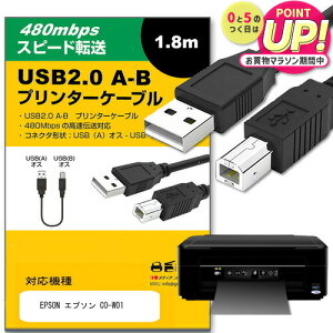 EPSON Gv\ CO-W01 ̑ Ή USB2.0P[u A-B^Cv 1.8m y݊iz ʐMP[u v^[ HDD XLi[ dqsAm vWFN^[ jgs bgt ݊i