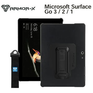 ARMOR-X Protective Case W/Hand Strap & X-Mount Support Smart Keyboard for Microsoft Surface Go3 / 2 / 1 P[X Jo[ یP[X یJo[ nhXgbvfUC