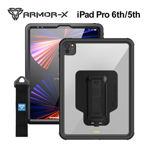 yK㗝Xz  ARMOR-X iPad Pro 12.9C` 6/5 P[X Sʕی Sh h ϏՌ nhXgbvt X^h@\ ~XybN Ɩp  O HX Waterproof Protect