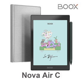 【あす楽】 BOOX ブークス Nova Air C 7.8インチ Android11 電子書籍リーダー 電子ペーパー タブレット 白 電子書籍 読書 超軽量 軽量 小型 旅行 通勤 Android