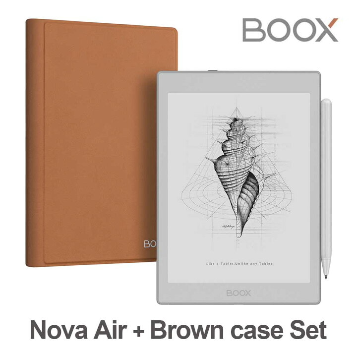 楽天市場】【正規代理店】 BOOX ブークス Nova Air with Magnetic Case  