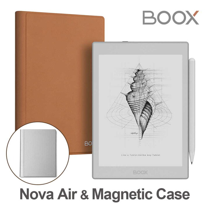 楽天市場】BOOX ブークス Nova Air with Magnetic Case 7.8インチ 