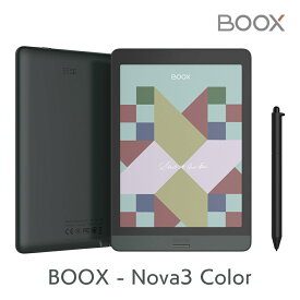 【ポイント10倍】 BOOX Nova3 Color 7.8インチ 電子書籍リーダー カラー表示対応 Androidタブレット タブレット Android10 Android wifi 電子ペーパー 軽い 大型 ブークス FOX