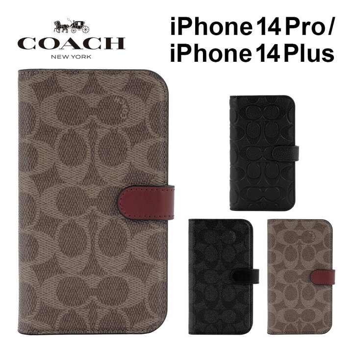 楽天市場】【正規販売店】 コーチ iPhone14 pro 14plus ケース COACH 