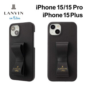 �y���K�㗝�X�z �����o�� �I�� �u���[ iPhone15 15Pro 15Plus �P�[�X LANVIN en Bleu SLIM WRAP CASE STAND & RING RIBBON �X�}�z�P�[�X �J�o�[ �u�����h �v�� ���{�� �A�C�t�H�� �u�����h ������� ���킢�� ���� 