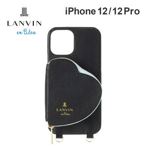 �y���K�㗝�X�z �����o�� �I�� �u���[ iPhone12 12pro �P�[�X LANVIN en Bleu WRAP CASE POCKET SIMPLE HEART WITH PEARL TYPE NECK STRAP �X�}�z�P�[�X �J�o�[ �u�����h �l�b�N�X�g���b�v �u�����h ������� ���킢�� 