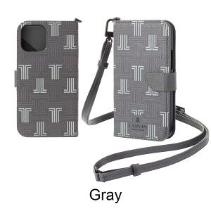 yK㗝Xz o RNV iPhone13 13mini 13pro 13promax P[X LANVIN COLLECTION Folio Case Signature with Neck Strap Y j X}zP[X uh 蒠^ lbNXgbv