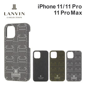 【正規代理店】 ランバン コレクション iPhone11 11pro 11promax ケース LANVIN COLLECTION Slim Wrap Case Monogram スマホケース カバー ブランド プロ アイフォン 男性 メンズ