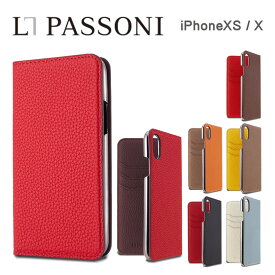 【正規代理店】 ロルナパッソーニ iPhoneXS iPhoneX スマホケース LORNA PASSONI - 2019 AW - German Shrunken Calf Folio Case iPhone iPhoneケース アイフォン ブランド スマホ ケース スマートフォン 手帳 手帳型 手帳型ケース カード