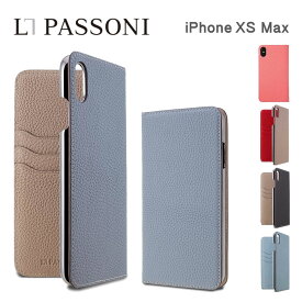 【正規代理店】 ロルナパッソーニ iPhoneXS Max スマホケース LORNA PASSONI German Shrunken Calf Folio Case iPhone iPhoneケース アイフォン ブランド スマホ ケース スマートフォン 手帳 手帳型 手帳型ケース カード 収納 定期 女性