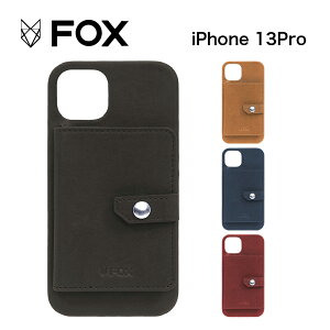 �y���������z �X�}�z�P�[�X iPhone13 Pro FOX �t�H�b�N�X POCKET WRAP CASE AGING LEATHER iPhone iPhone�P�[�X �A�C�t�H�� �A�C�t�H���P�[�X ���U�[ ���U�[�P�[�X �v �{�v �P�[�X �J�o�[ �u�����h �|�P�b�g �J