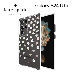 yK㗝Xz PCgXy[h Galaxy S24 / S24 Ultra P[X Kate Spade Protective Hardshell Case X}zP[X Jo[ uh MNV[ ԕ TX uh NA X ^  