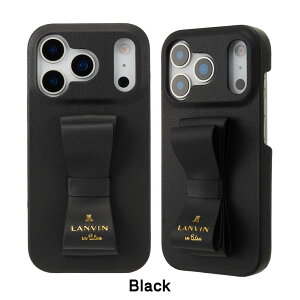 LANVIN en Bleu Slim Wrap Case Stand & Ring Ribbon for iPhone17 17Pro iPhone�P�[�X �P�[�X �X�}�z�P�[�X �J�o�[ �A�C�t�H�� �u�����h ������� ���킢��