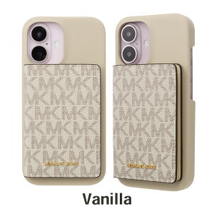 �}�C�P���R�[�X iPhone16 16Plus 16Pro 16ProMax �P�[�X MICHAEL KORS - Wrap Case with MagSafe Card Wallet for iPhone �X�}�z�P�[�X �u�����h �J�o�[ �A�C�t�H�� ��l