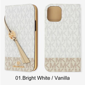 10Gg[Ń|Cg19{ yK㗝Xz }CPR[X iPhone13 P[X 13pro 13mini 13promax X}zP[X MagsafeΉ MICHAEL KORS FOLIO CASE 2-TONE SIGNATURE WITH TASSEL CHARM iPhoneP[X ACtH 