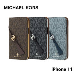 【楽天市場】iPhone 11 ケース MICHAEL KORS マイケルコース FOLIO CASE SIGNATURE with