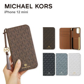 【正規代理店】 マイケルコース iPhone12 mini スマホケース MICHAEL KORS Folio Case Signature with Tassel Charm iPhone iPhoneケース アイフォン ブランド スマホ ケース スマートフォン 手帳 手帳型 手帳型ケース カード 収納 女性