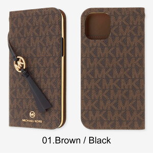 �y���K�㗝�X�z �}�C�P���R�[�X iPhone13 mini �X�}�z�P�[�X Magsafe�Ή� MICHAEL KORS FOLIO CASE EDGE CORTING WITH TASSEL CHARM iPhone iPhone�P�[�X �A�C�t�H�� �u�����h �X�}�z �P�[�X �蒠