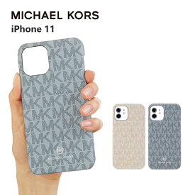 【正規代理店】 マイケルコース iPhone11 スマホケース MICHAEL KORS Slim Wrap Case Signature iPhone iPhoneケース アイフォン ブランド スマホ ケース スマートフォン 薄型 おしゃれ お洒落 かわいい 保護 女性 彼女