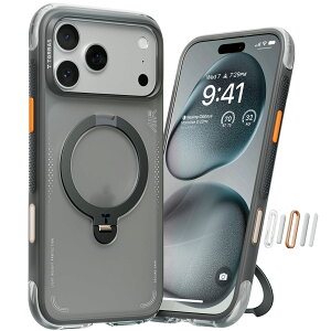 Torras Ostand Q3 Air Series Case for iPhone 17 17Pro 17ProMax �X�}�z�J�o�[ �ϏՌ� �X�}�z�P�[�X �u�����h iPhone�P�[�X �A�C�z���P�[�X ���K�㗝�X �g���X