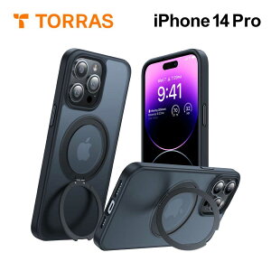 10Gg[Ń|Cg10{ yKXtBz TORRAS UPRO Ostand Pro Case iPhone14/13 14pro 14promax P[X  ϏՌ ی ʕیKX tی ČRMILKi OX^h 360x