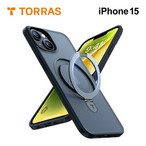 yKXtBz TORRAS UPRO Ostand Matte Case iPhone15 15pro 15Plus 15promax P[X  ϏՌ ی ʕیKX tی ČRMILKi OX^h
