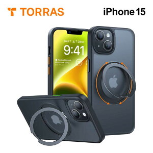 yKXtBz TORRAS UPRO Ostand Pro Case iPhone15 15pro 15promax P[X  ϏՌ ی ʕیKX tی ČRMILKi OX^h 360x]