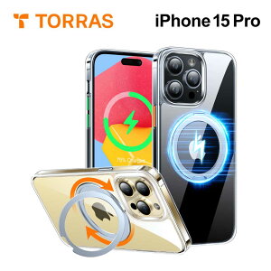 yKXtBz TORRAS UPRO Ostand Pro Case iPhone15 15pro 15promax P[X  ϏՌ ی ʕیKX tی ČRMILKi OX^h 360x]