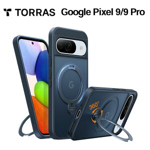 Torras Ostand Spin for Google Pixel9 9Pro X}zJo[ ϏՌ X}zP[X Jo[ uh GooglePixelP[X MagSafeΉ