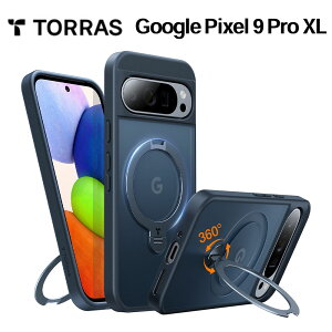 Torras Ostand Spin for Google Pixel 9 Pro XL X}zJo[ ϏՌ X}zP[X Jo[ uh GooglePixelP[X