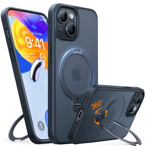 yKXtBz TORRAS UPRO Ostand Spin Case iPhone 15 15pro 15promax P[X  ϏՌ ی ʕیKX tی ČRMILKi OX^h