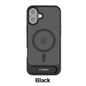 Torras iPhone16 16Plus 16Pro 16ProMax iphone�P�[�X �S�ʕی� �ϏՌ� �X�^���h �c���� ������ �u�����h �X�}�z�P�[�X �N���A ���� �J�o�[ magsafe�Ή� �}�O�Z�[�t �A�C�z�� �A�C�t�H�� Pstand Case