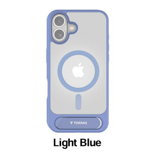 Torras iPhone16 16Plus 16Pro 16ProMax iphone�P�[�X �S�ʕی� �ϏՌ� �X�^���h �c���� ������ �u�����h �X�}�z�P�[�X �N���A ���� �J�o�[ magsafe�Ή� �}�O�Z�[�t �A�C�z�� �A�C�t�H�� Pstand Case
