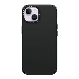 【公式】 CASETiFY iPhone14 MagSafe 対応 インパクトケース 耐衝撃 保護ケース 透明 ワイヤレス充電に対応 MagSafe 対応 マットブラック