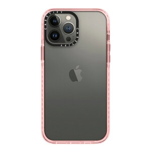 �y�����zCASETiFY iPhone 13ProMax �C���p�N�g�P�[�X �ϏՌ� �ی�P�[�X ���� ���C�����X�[�d�ɑΉ� �N���A �s���N �I�[���� �s�[�` �T���Z�b�g (�O���f�[�V����) ���C�g�p�[�v�� �X���[�L�[�u���[ 