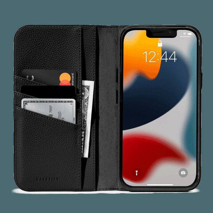 楽天市場】【公式】CASETiFY iPhone13 ペブル フォリオケース 耐衝撃 