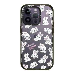 �y�����zCASETiFY iPhone 14Pro �C���p�N�g�P�[�X �N���A �u���b�N �N���A �t���X�g Duty Free Clouds Skater JOHN Bunnies Love Space Hipster Frenchie Black Floral iPhone�P�[�X iPhone 14Pro �ϏՌ� �ی�P�[�X ����
