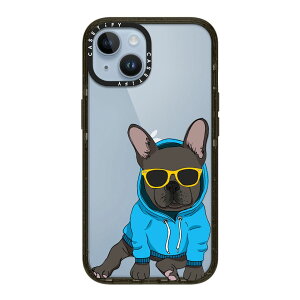 �y�����zCASETiFY iPhone14 �C���p�N�g�P�[�X �N���A �u���b�N �N���A �t���X�g Duty Free Clouds Skater JOHN Bunnies Love Space Hipster Frenchie Black Floral iPhone�P�[�X iPhone14 �ϏՌ� �ی�P�[�X ����