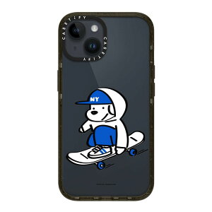 �y�����zCASETiFY iPhone14 �C���p�N�g�P�[�X �N���A �u���b�N �N���A �t���X�g Duty Free Clouds Skater JOHN Bunnies Love Space Hipster Frenchie Black Floral iPhone�P�[�X iPhone14 �ϏՌ� �ی�P�[�X ����