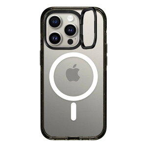 �y�����zCASETiFY iPhone 15 iPhone 15Pro iPhone 15Pro Max iPhone 15Plus �C���p�N�g�����O�X�^���h�P�[�X ���C�����X�[�d�ɑΉ� MagSafe �Ή� �N���A �u���b�N