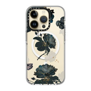 �y�����zCASETiFY iPhone14 iPhone 14Pro �N���A�P�[�X MagSafe�Ή� Bunnies Small Hunter Hipster Frenchie Black Pug Lift Clouds Skater JOHN White and Black Floral Love Space �ϏՌ� �ی�P�[�X ����