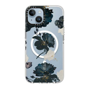 �y�����zCASETiFY iPhone14 iPhone 14Pro �N���A�P�[�X MagSafe�Ή� Bunnies Small Hunter Hipster Frenchie Black Pug Lift Clouds Skater JOHN White and Black Floral Love Space �ϏՌ� �ی�P�[�X ����