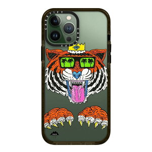 �y�����zCASETiFY iPhone 13ProMax �C���p�N�g�P�[�X �N���A �u���b�N �N���A �t���X�g Duty Free Diet Starts Monday Pizza Wizard Clouds Baby Bear by Katie Benn iPhone�P�[�X iPhone 13ProMax �ϏՌ� �ی�P�[�X ����