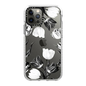 �y�����zCASETiFY iPhone 12Pro �C���p�N�g�P�[�X �N���A �u���b�N �N���A �t���X�g Hipster Frenchie Fawn Love Space New Year Winter Christmas Xmas Valentine Glam Fashion Girl PP-0008 iPhone�P�[�X iPhone 12Pro �ϏՌ� �ی�P�[